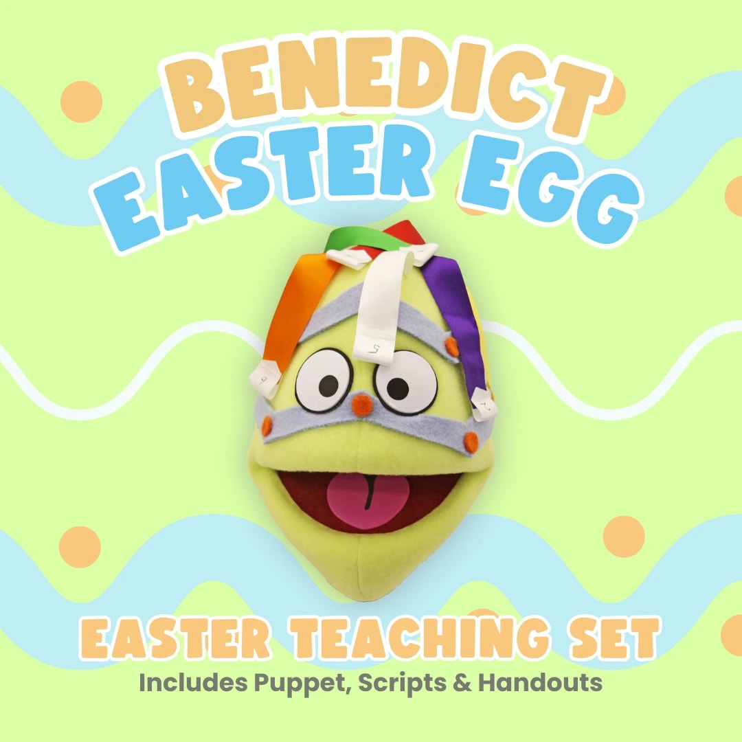 Benedict Egg Puppet - Easter Teaching Set